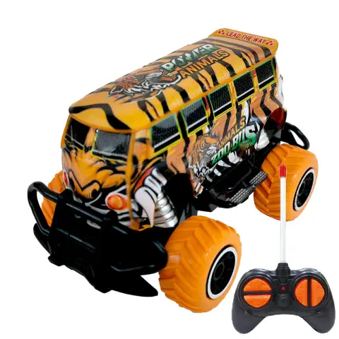 Автобус на радіокеруванні 14 см світло гумові колеса (в асортименті) 999BS-1-2-3-4