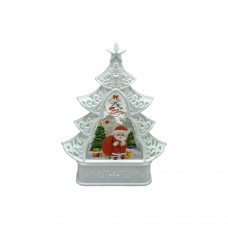 Сувенір декор.новорічний світящ.LED "Ялинка" 16,5*5.3*12,5см 3в. в/в (30*6)