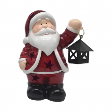 Сувенір декор.світящ.LED "Д.М.,Сніговик з ліхтарем" 12,5*10см,2в.(1*72)