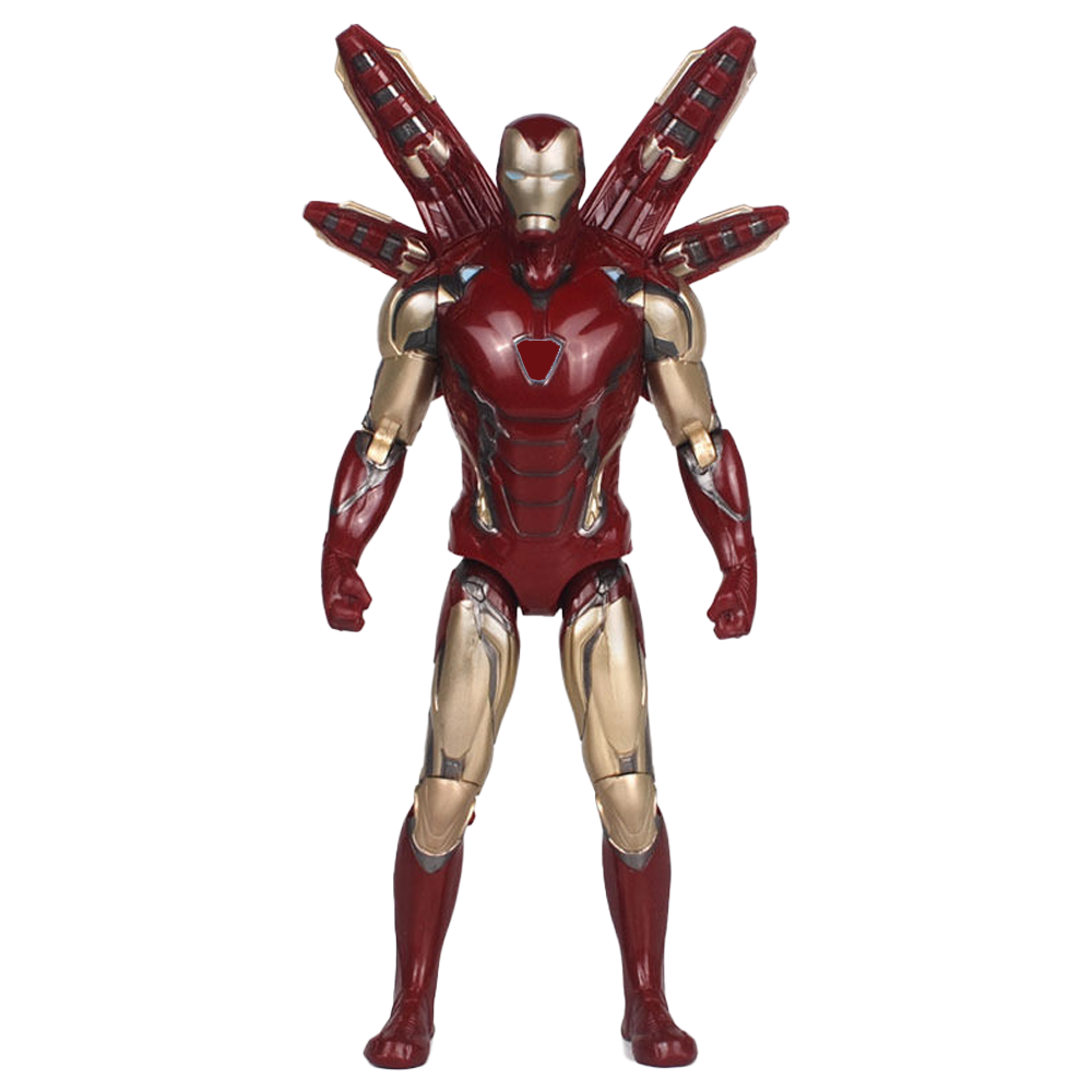 Фігурки для гри местники, 19,5см, світло, рухливі руки та ноги, 4 види, на бат(табл), в кор-ці, 12,5-20,5-5см /96/