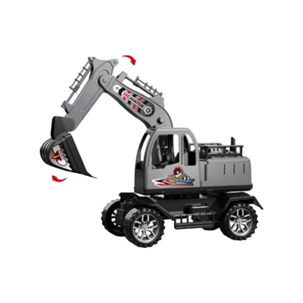 Машина будівельної техніки інерційної "Екскаватор" 30см, рухливі деталі YJ5168-11A