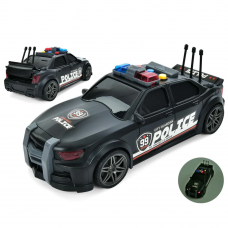 Машина 24,5см, 1:16, звук, світло, 3 види(2 види-поліція), на бат-ці (табл), в кор-ці, 28-12-13см /24/