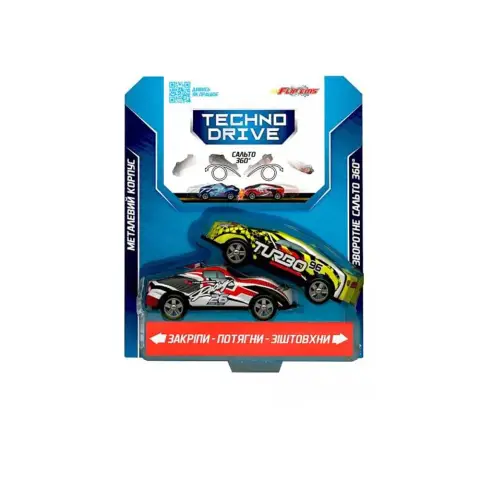 Набір ігрових машинок Flip'ems КРУТИЙ ПЕРЕВОРОТ 2 шт 1311