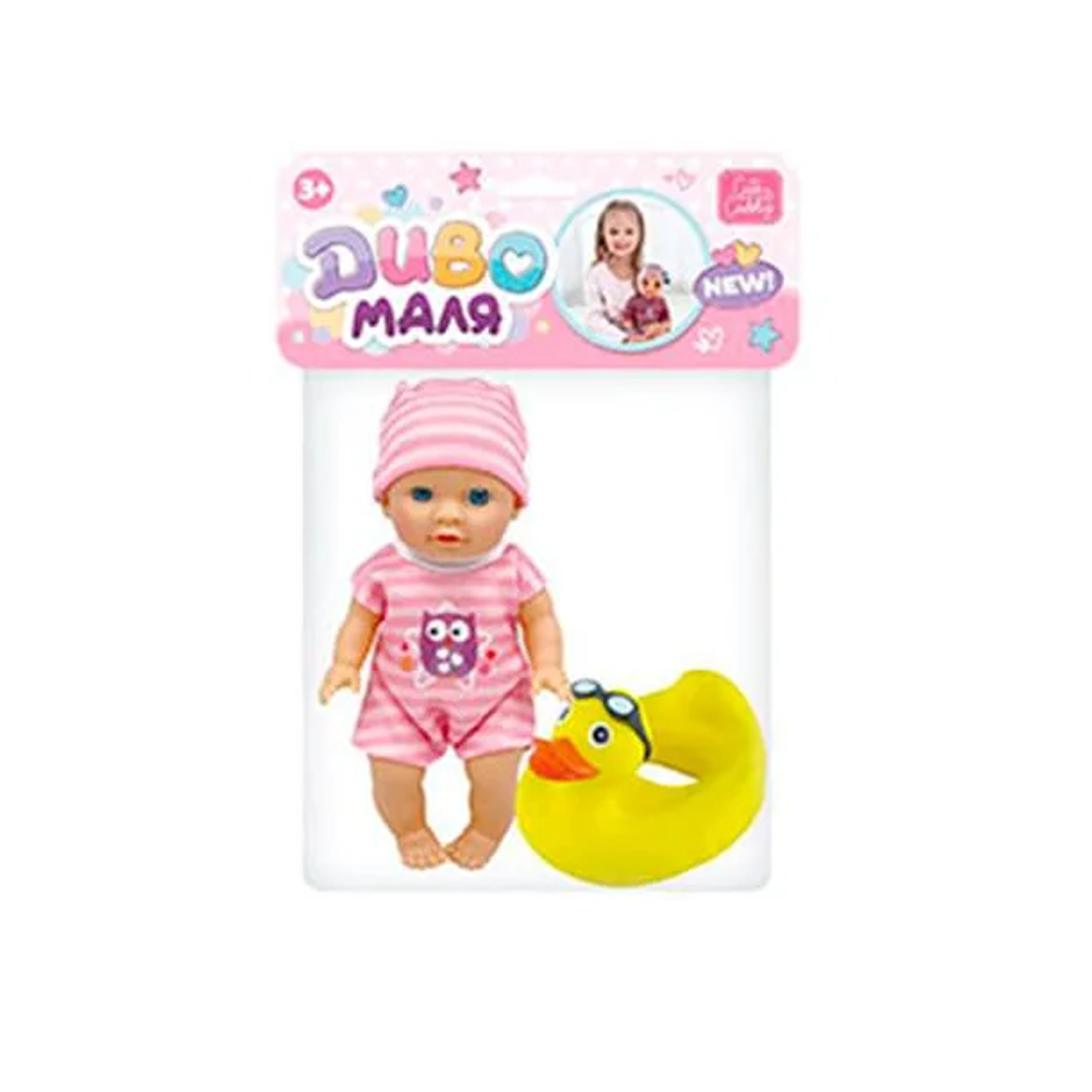 Пупс 17см, круг-качка 14-11,5-8см, 3 види, у п/е 20-27-8см /42/
