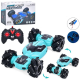 Р/К Машинка 2.4G, 26см, акум, USB-зарядне, оберт.360, світло, роликові колеса, 2 кольори, в кор-ці, 27,5-19,5-8см /12/
