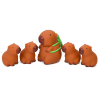 Іграшка для купання капібара набір 5 шт пискавка (в асортименті) 569B-3