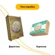 Дерев'яний фігурний пазл Сонячні Писанки, А4, Картонна коробка 100 елементів