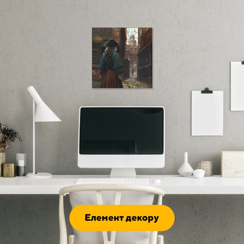 Пазл дерев'яний Вікторіанська Епоха, А1, Картонна коробка 500+ елементів