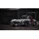 Дерев'яний фігурний пазл Mercedes-Benz 300sl, А3, Картонна коробка 200 елементів