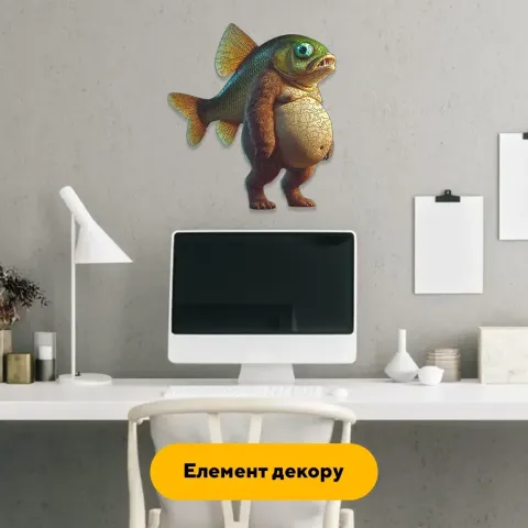 Дерев'яний фігурний пазл Тріппі Троппі, А4, Дерев'яна коробка 100 елементів