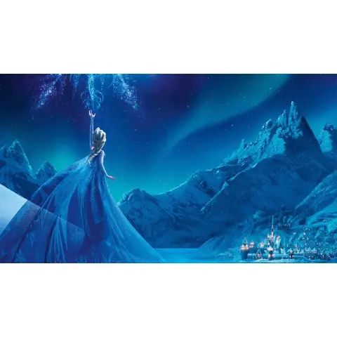 Дерев'яний класичний пазл Ельза, А2, Картонна коробка 300+ елементів