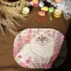Дерев'яний фігурний пазл Блакитноока Панна, А4, Картонна коробка 100 елементів