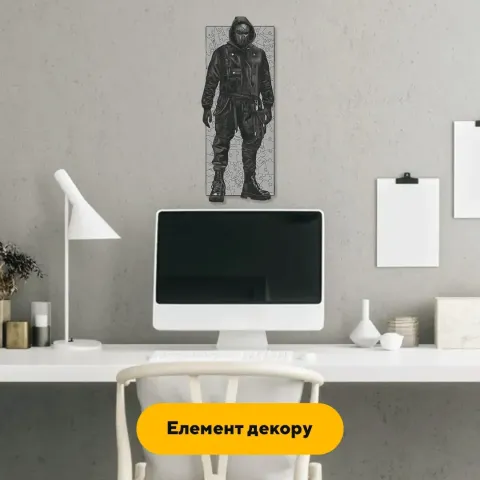 Дерев'яний фігурний пазл Деймон Торренс Диявольська Ніч, А1, Картонна коробка 500+ елементів