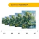 Дерев'яний фігурний пазл Верба, А1, Картонна коробка 500+ елементів