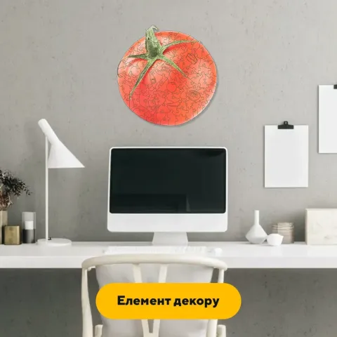 Дерев'яний фігурний пазл Парадичка, А1, Картонна коробка 500+ елементів