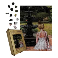 Дерев'яний фігурний пазл Маленька Вінтер, А1, Картонна коробка 500+ елементів