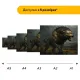 Дерев'яний фігурний пазл Ярчук, А1, Картонна коробка 500+ елементів