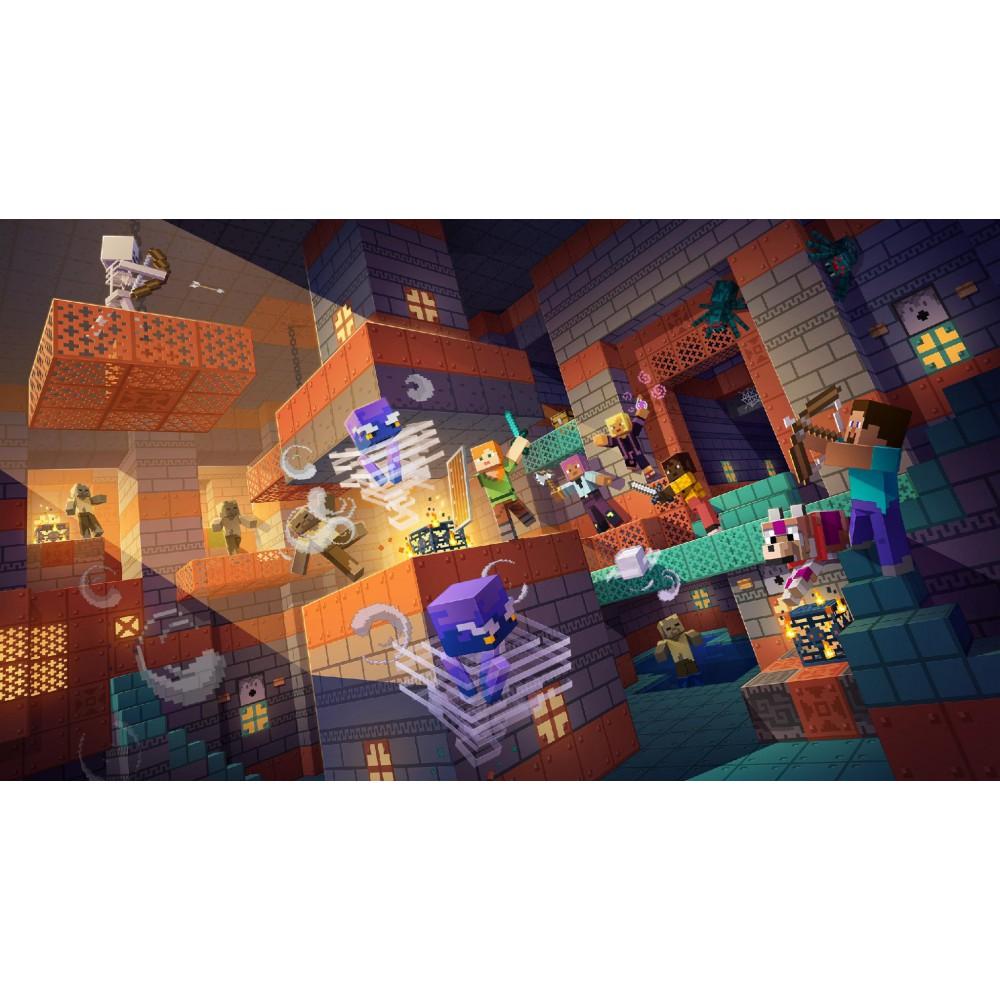 Дерев'яний фігурний пазл Minecraft (Майнкрафт) геймерський 3, А2, Картонна коробка 300+ елементів