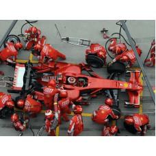 Дерев'яний фігурний пазл F1 Sports, А4, Картонна коробка 100 елементів