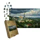 Дерев'яний фігурний пазл Софія Київська, А2, Картонна коробка 300+ елементів