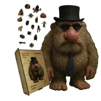 Дерев'яний фігурний пазл Матео Мататео, А2, Картонна коробка 300+ елементів