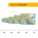 Дерев'яний фігурний пазл Мрійниця, А1, Дерев'яна коробка 500+ елементів