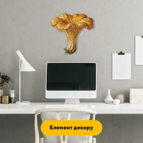 Дерев'яний фігурний пазл Лисички, А4, Картонна коробка 100 елементів