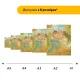 Дерев'яний фігурний пазл Любовний Танок, А1, Дерев'яна коробка 500+ елементів