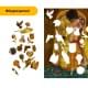 Пазл дерев'яний Поцілунок, А4, Дерев'яна коробка 100 елементів