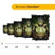 Дерев'яний фігурний пазл МК Сайракс, А1, Дерев'яна коробка 500+ елементів