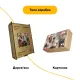 Дерев'яний фігурний пазл Християнська Сім'я, А2, Дерев'яна коробка 300+ елементів