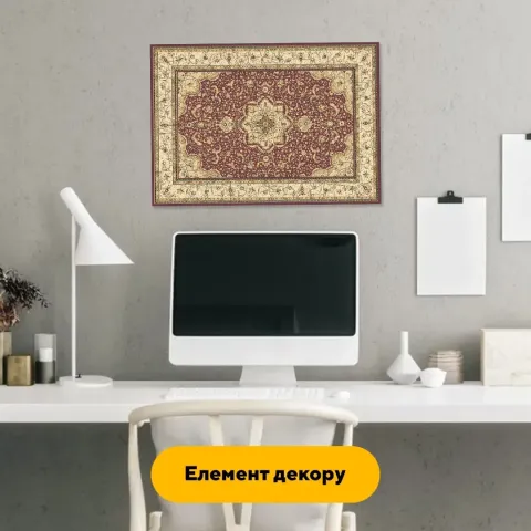 Дерев'яний фігурний пазл Килим Калейдоскоп, А2, Дерев'яна коробка 300+ елементів