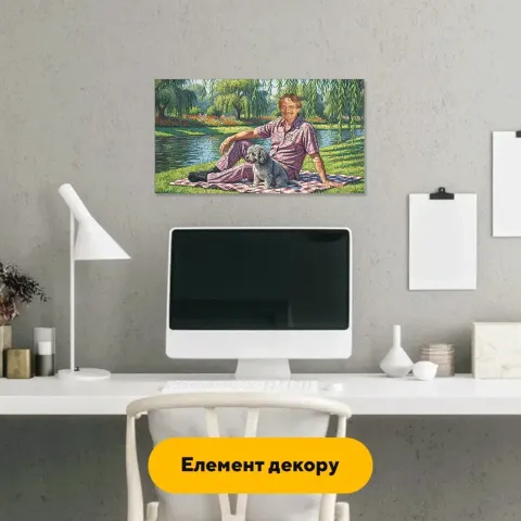 Дерев'яний фігурний пазл Відпочинок Чорновола, А5, Картонна коробка 35 елементів