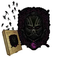 Дерев'яний фігурний пазл МК Кабал, А2, Дерев'яна коробка 300+ елементів