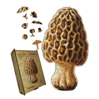 Дерев'яний фігурний пазл Сморж, А5, Картонна коробка 35 елементів