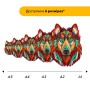 Пазл дерев'яний Загадковий Вовк, А5, Дерев'яна коробка 35 елементів