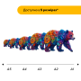 Пазл дерев'яний Квітучий Ведмедик, А2, 300+ елементів, Картонна коробка