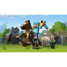 Дерев'яний фігурний пазл Minecraft (Майнкрафт) геймерський 2, А1, Дерев'яна коробка 500+ елементів