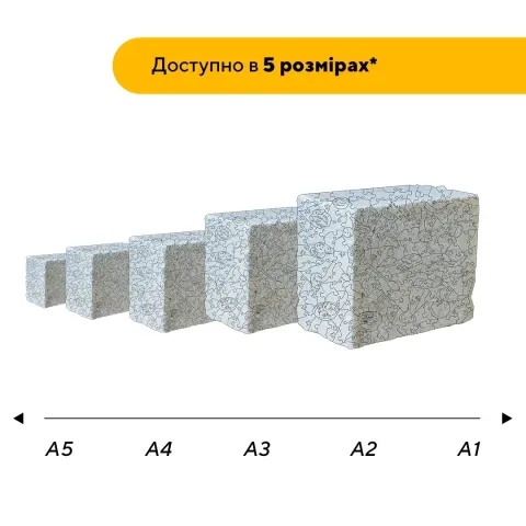 Дерев'яний фігурний пазл Суль, А1, Дерев'яна коробка 500+ елементів