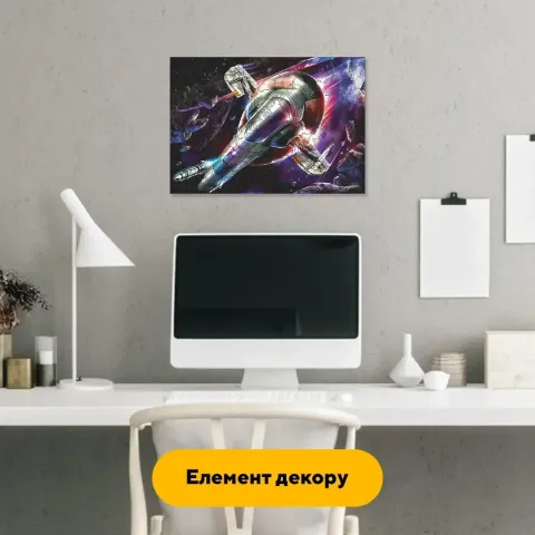 Дерев'яний фігурний пазл Раб-1, А5, Дерев'яна коробка 35 елементів