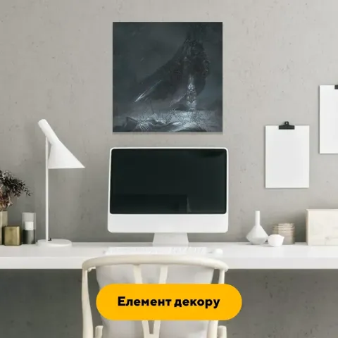 Дерев'яний фігурний пазл Темний Лицар, А2, Дерев'яна коробка 300+ елементів