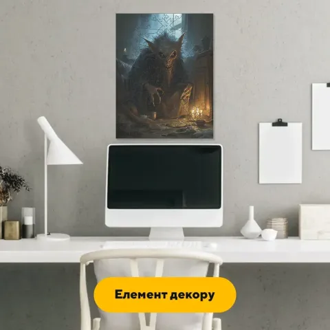 Дерев'яний фігурний пазл Годованець, А2, Дерев'яна коробка 300+ елементів