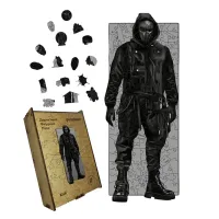 Дерев'яний фігурний пазл Деймон Торренс Диявольська Ніч, А2, Дерев'яна коробка 300+ елементів