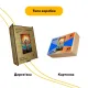 Дерев'яний фігурний пазл Мозаїка Воскресіння, А2, Картонна коробка 300+ елементів