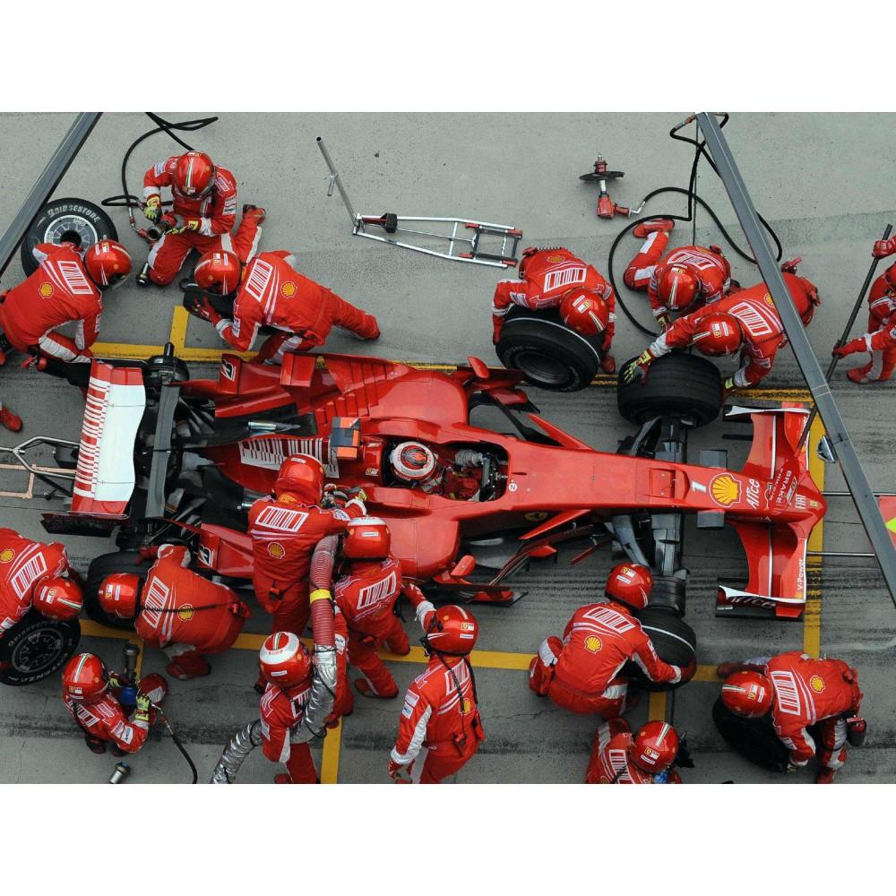 Дерев'яний фігурний пазл F1 Sports, А2, Дерев'яна коробка 300+ елементів
