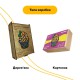 Пазл дерев'яний Апетитний Кексик, А1, Дерев'яна коробка 500+ елементів