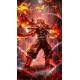 Дерев'яний фігурний пазл Kyojuro Rengoku, А2, Дерев'яна коробка 300+ елементів