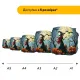 Пазл дерев'яний Містична Чаклунка, А3, Картонна коробка 200 елементів
