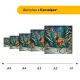 Дерев'яний фігурний пазл Предвісник Щастя, А2, Картонна коробка 300+ елементів