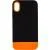 Чохол TPU+PC Bichromatic для Apple iPhone X / XS (5.8") Black / Orange Чохол TPU+PC Bichromatic для Apple iPhone X / XS (5.8") Black / Orange
